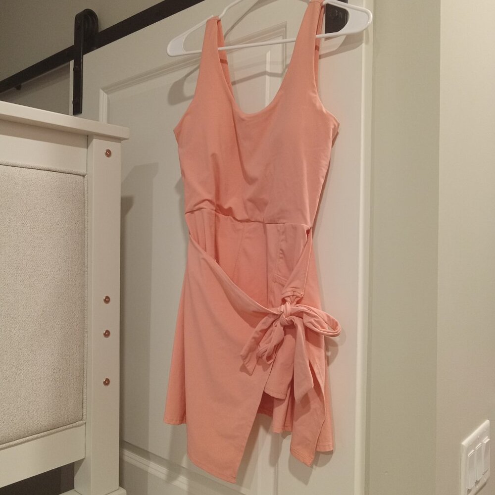 NEW Peach Salmon JoyLab Active Dress